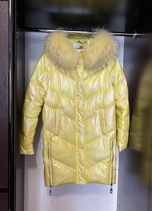 Зимова жіноча куртка, zlly, розмір m/l