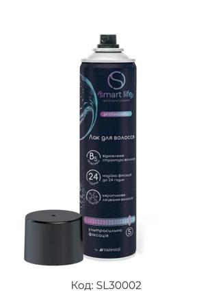 Лак для волос smart life. максимальная фиксация
hair spray smart life