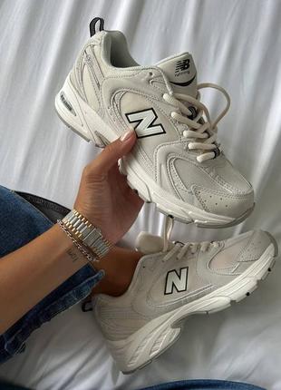 Кроссовки женские new balance 530ink beige premium