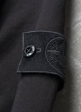 Светр stone island (black патч)2 фото