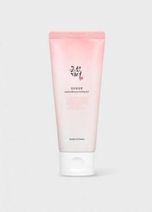Ензимна пілінг-скатка з абрикосом beauty of joseon apricot blossom peeling gel, 120ml