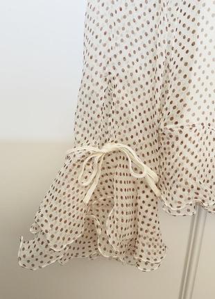 Шифонова блузка натуральний шовк3 фото