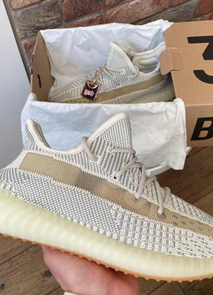 Чоловічі кросівки adidas yeezy boost 350 v2 beige grey 41-43-44-45