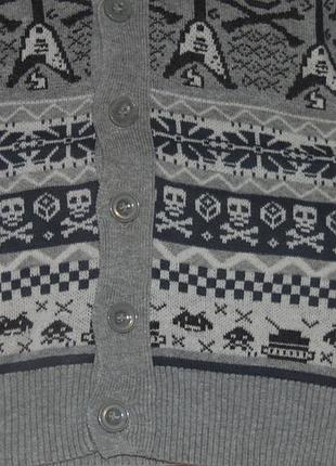 Хлопковая кофта мальчику 4 года tu 2