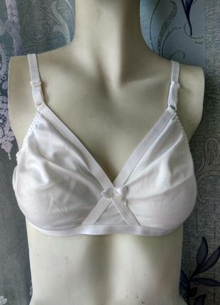 ✔️трикотажный бюстгальтер без косточек и без паралона, размер 85 a