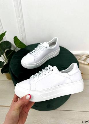 Кеди натуральна шкіра nina❤️mi. на шкіряній підкладці