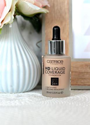 Тональный catrice hd liquid coverage тональная основа катрис6 фото