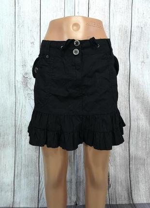 Юбка легкая george, черная