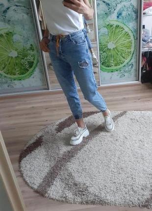 Стильні джинси джогери жіночі!!!