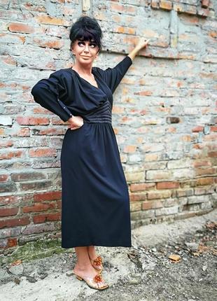 Дизайнерское винтажное платье lutz teutloff восточная германия 60-е