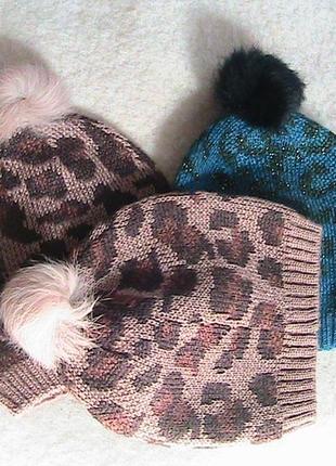Вязаный теплый комплект изумрудного цвета от tchibo (немечесть): шапка + снуд8 фото