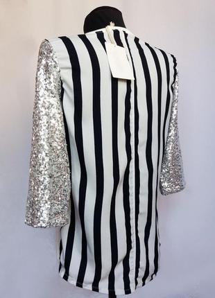 Суперцена. стильная блуза, кофточка. полосатая спинка. новая, р. 42-466 фото
