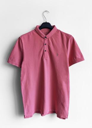 Allsaints поло рожеве