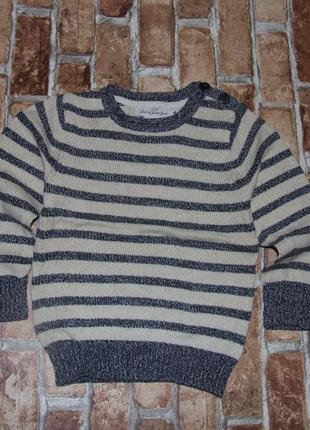 Кофта свитер мальчику 3 - 4 года хлопковый h&m