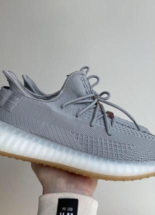 Мужские кроссовки adidas yeezy boost 350 v2 grey 41-42-43-452 фото