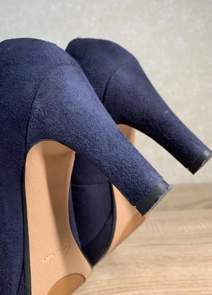 Туфли замшевые clarks (38 размер)8 фото