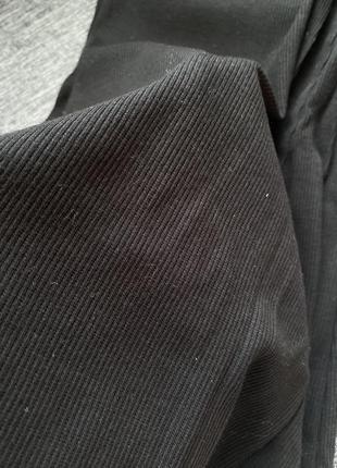 Шикарные брюки-субочки клеш от бедра с разрезами 🖤4 фото