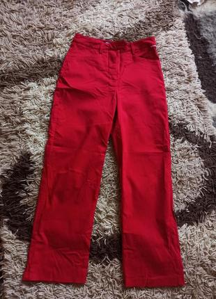 Красные брюки tom tailor