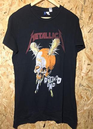 Футболкамерч metallica