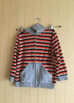 Кофта на замочке для девочек на рост104-110 2