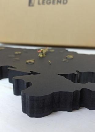 Карта украины часы в форме карты украины черные часы часы на стену карта укрины...