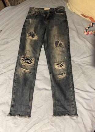 Джинсы прямые
