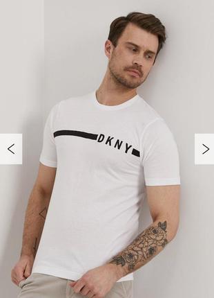 Футболка белая из коллекции dkny