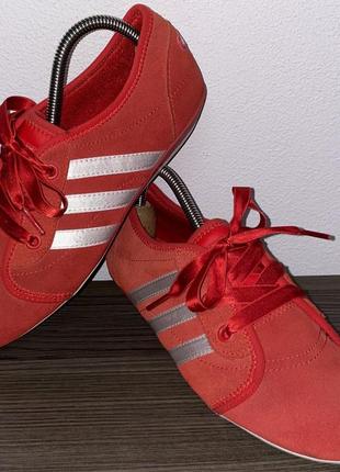 Замшевые кроссовки adidas and neo(оригинал)р.38