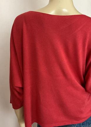 Бутековая итальянская трикотажная блуза- батал3 фото