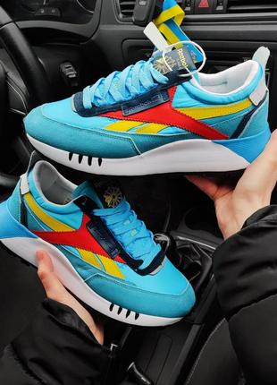 Мужские кроссовки замш