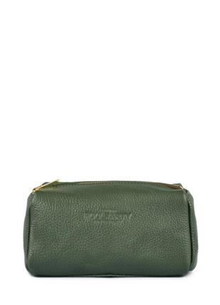 Шкіряна косметичка poolparty зелена