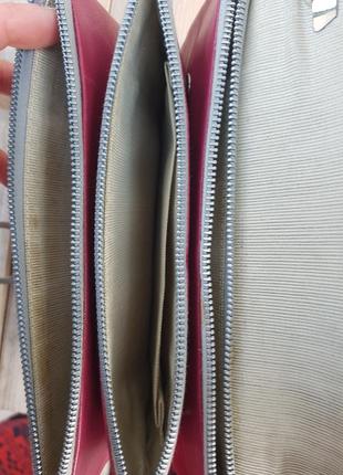 Вінтажна шкіряна сумочка brezin франція4 фото