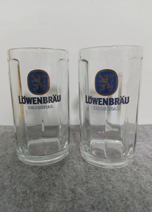 Келих для пива lowenbrau original німеччина 0,5 л2 фото