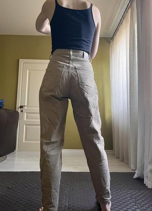 Мом джинсы светлые mom jeans4 фото