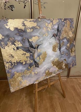 Картина колибри 2