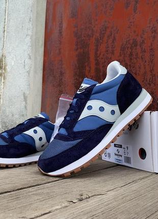 Мужские кроссовки saucony jazz 81 nm 70613-14s navy grey10 фото