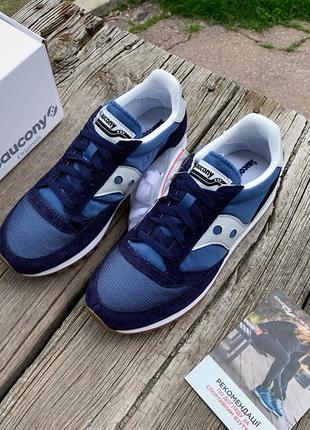 Мужские кроссовки saucony jazz 81 nm 70613-14s navy grey9 фото