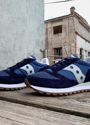 Мужские кроссовки saucony jazz 81 nm 70613-14s navy grey3 фото