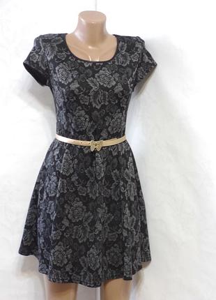 Платье трикотажное new look, р.8-10