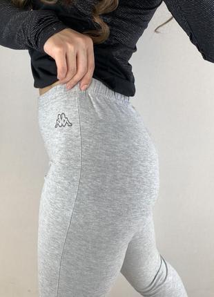 Лосины kappa оригинал спортивные лосины спортивные лосины большой логотип big logo6 фото