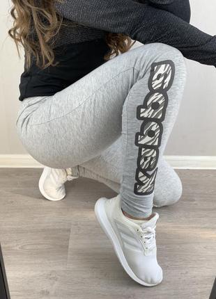 Лосины kappa оригинал спортивные лосины спортивные лосины большой логотип big logo4 фото