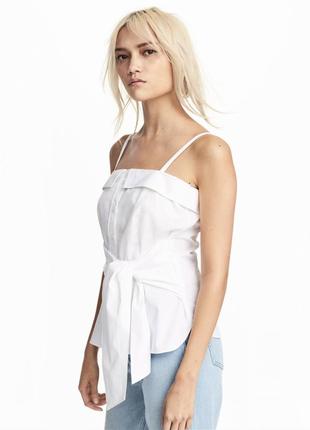 Блуза топ  відкриті плечі h&m 2