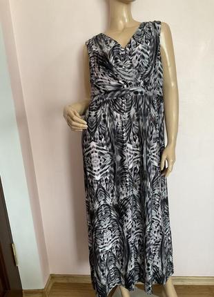 Довге віскозне плаття /46/brend marks& spencer