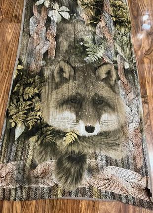 Двойний шарф палантин