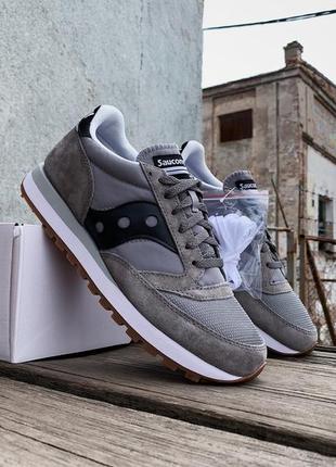 Чоловічі кросівки saucony jazz 81 nm 70613-13s grey black