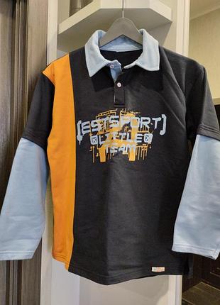 Реглан-поло на подростка