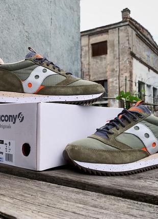 Мужские кроссовки saucony jazz 81 peak 70675-3 green9 фото