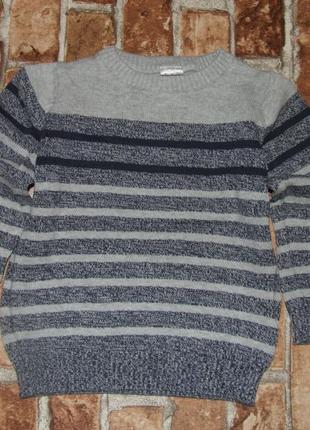 Хлопковый свитер 3 - 4 года кофта мальчику f&f