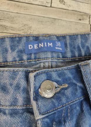 Женские джинсы sinsay голубые размер 38 м 467 фото