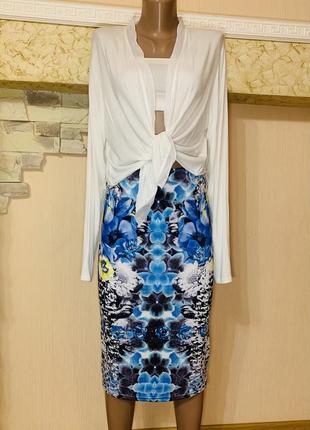 Мідіспідниця футляр сарафан бандо